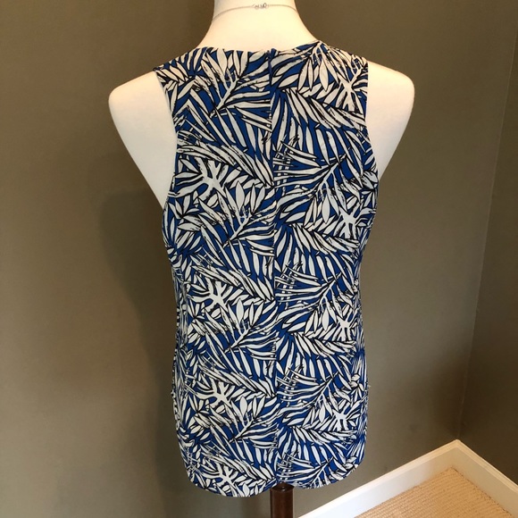 Saint Tropez west tropical blouse tank top. Small - Picture 3 of 4